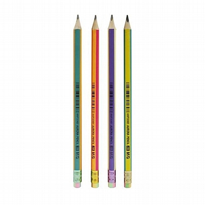 Μολύβι με σβήστρα Aurora (2B) - M&G Μολύβι με σβήστρα Aurora (2B) - M&G