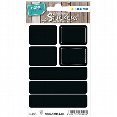 Αυτοκόλλητες ετικέτες - Μαυροπίνακα (14τμχ.) - Herma Αυτοκόλλητες ετικέτες - Μαυροπίνακα (14τμχ.) - Herma