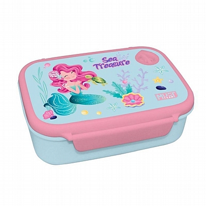 Φαγητοδοχείο Πλαστικό - Mermaid time (800ml) - Must Φαγητοδοχείο Πλαστικό - Mermaid time (800ml) - Must