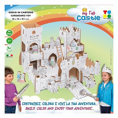 Κατασκευάζω & Χρωματίζω - 3D Fab Castle (96κ.) - Todo Κατασκευάζω & Χρωματίζω - 3D Fab Castle (96κ.) - Todo