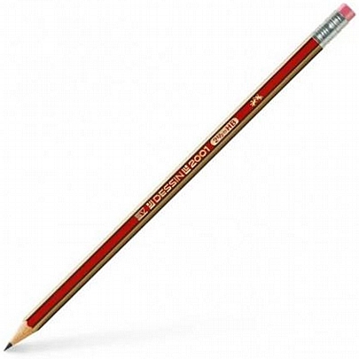 Μολύβι με σβήστρα (HB) - Faber-Castell Dessin 2001 Μολύβι με σβήστρα (HB) - Faber-Castell Dessin 2001