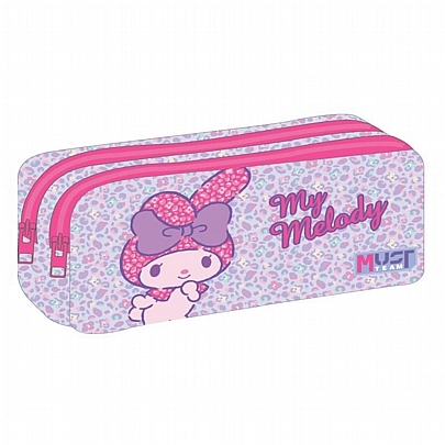 Κασετίνα Βαρελάκι (2 Θήκες) - My Melody - Must Κασετίνα Βαρελάκι (2 Θήκες) - My Melody - Must