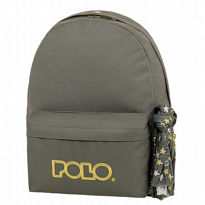 Σακίδιο - Grey & Gold - Polo Original Scarf (2025)