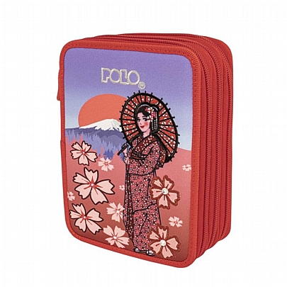 Κασετίνα (3 θήκες) - Geisha - Polo Mover Κασετίνα (3 θήκες) - Geisha - Polo Mover