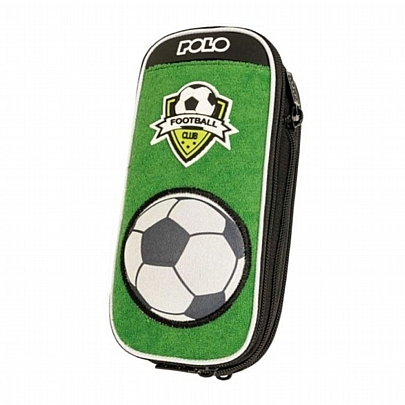 Κασετίνα (2 Θήκες) - Soccer Ball - Polo Reel Κασετίνα (2 Θήκες) - Soccer Ball - Polo Reel