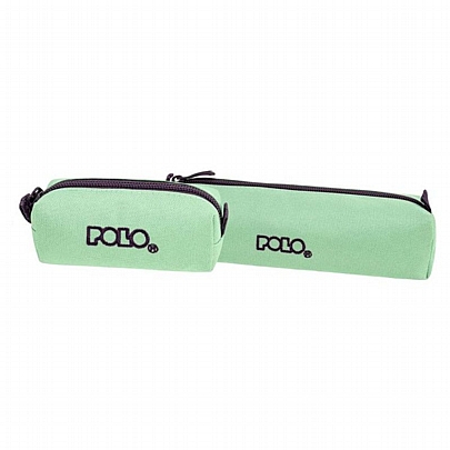 Κασετίνα βαρελάκι & πορτοφολάκι - Light Green & Purple - Polo Wallet Dos Κασετίνα βαρελάκι & πορτοφολάκι - Light Green & Purple - Polo Wallet Dos