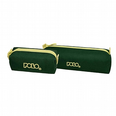 Κασετίνα βαρελάκι & πορτοφολάκι - Green & Yellow - Polo Wallet Dos Κασετίνα βαρελάκι & πορτοφολάκι - Green & Yellow - Polo Wallet Dos