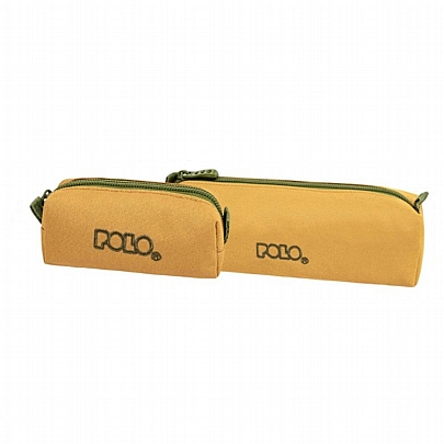 Κασετίνα βαρελάκι & πορτοφολάκι - Yellow & Khaki Green - Polo Wallet Dos Κασετίνα βαρελάκι & πορτοφολάκι - Yellow & Khaki Green - Polo Wallet Dos