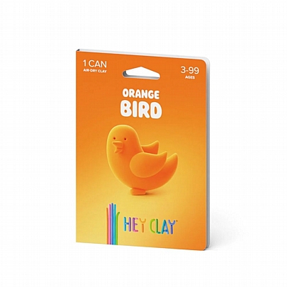 Κατασκευή από Πηλό (Air Dry) - Orange Bird - Hey Clay
