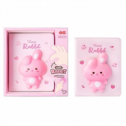 Σημειωματάριο Mini - 3D Squishy Lazy Rabbit (10x15) - iiGEN Σημειωματάριο Mini - 3D Squishy Lazy Rabbit (10x15) - iiGEN