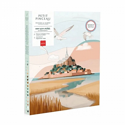 Ζωγραφική με Αριθμούς σε Καμβά - Mont Saint-Michel - La Petite
