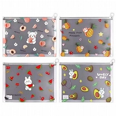 Φάκελος με Zip - Fruit (25x33) - Foska Φάκελος με Zip - Fruit (25x33) - Foska
