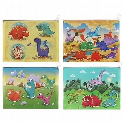 Φάκελος με Zip - Dinosaurs (25x33) - Foska Φάκελος με Zip - Dinosaurs (25x33) - Foska