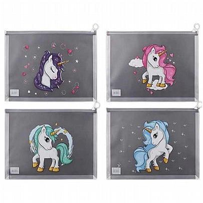 Φάκελος με Zip - Unicorn (25x33) - Foska Φάκελος με Zip - Unicorn (25x33) - Foska