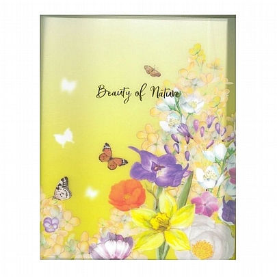 Ντοσιέ σουπλ 20 θέσεων - Yellow Beauty of Nature (Α4) - Kandalepas