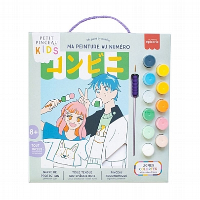 Ζωγραφική με Αριθμούς σε Καμβά - Konbini - La Petite Ζωγραφική με Αριθμούς σε Καμβά - Konbini - La Petite