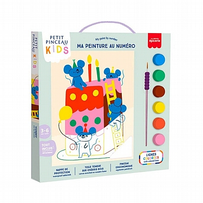 Ζωγραφική με Αριθμούς σε Καμβά - Yummy - La Petite Ζωγραφική με Αριθμούς σε Καμβά - Yummy - La Petite