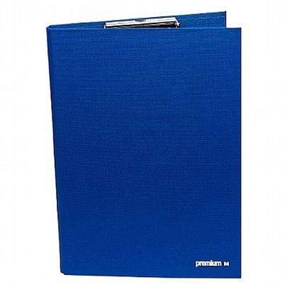 Ντοσιέ σεμιναρίου δίφυλλο A4 με πιάστρα - Μπλε - Premium Ντοσιέ σεμιναρίου δίφυλλο A4 με πιάστρα - Μπλε - Premium