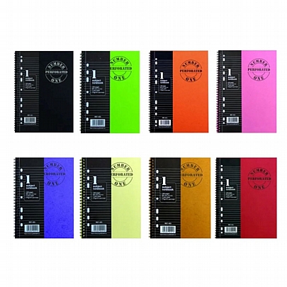 Τετράδιο Περφορέ σπιράλ Α4 - 2 θέματα Number One Perforated (80Φ.) - A&G Τετράδιο Περφορέ σπιράλ Α4 - 2 θέματα Number One Perforated (80Φ.) - A&G