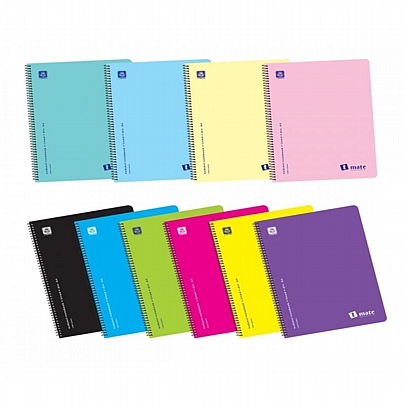 Τετράδιο σπιράλ Α4 - 3 θέματα T-Mate (180Φ.) - Typotrust