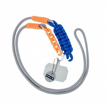 Κορδόνι Λαιμού για Κινητό - Grey & Blue - Polo Κορδόνι Λαιμού για Κινητό - Grey & Blue - Polo