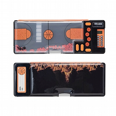 Κασετίνα Vintage - Flaming Basketball - Yolo Κασετίνα Vintage - Flaming Basketball - Yolo