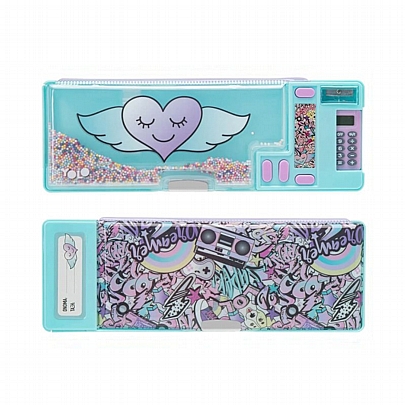 Κασετίνα Vintage - Street Style Heart - Yolo Κασετίνα Vintage - Street Style Heart - Yolo