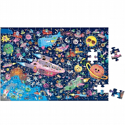 Παζλ Ψάξε & Βρες - Space (100κ.) - Auzou