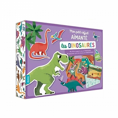 Το μικρό μου κουτί με μαγνήτες: Δεινόσαυροι - Auzou Το μικρό μου κουτί με μαγνήτες: Δεινόσαυροι - Auzou