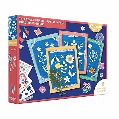 My Artistic Kit: Μαγικά Έργα με Κυανοτυπία - Auzou My Artistic Kit: Μαγικά Έργα με Κυανοτυπία - Auzou