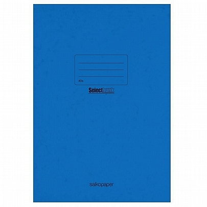 Τετράδιο Εκθέσεων Ριγέ A4 - Μπλε (40Φ./80gr) - Salkopaper Τετράδιο Εκθέσεων Ριγέ A4 - Μπλε (40Φ./80gr) - Salkopaper