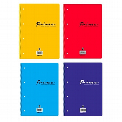 Τετράδιο σπιράλ Περφορέ Ριγέ με Τρύπες Αρχειοθέτησης Α4 - 2 θέματα Prime (60Φ.) - Salkopaper Τετράδιο σπιράλ Περφορέ Ριγέ με Τρύπες Αρχειοθέτησης Α4 - 2 θέματα Prime (60Φ.) - Salkopaper