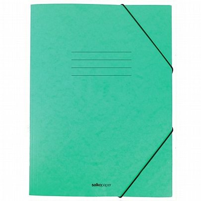 Χάρτινος φάκελος με λάστιχο - Pastel Πράσινο (25x35) - Salkopaper Χάρτινος φάκελος με λάστιχο - Pastel Πράσινο (25x35) - Salkopaper