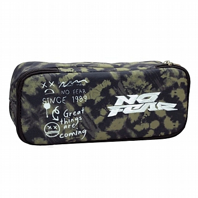 Κασετίνα (2 Θήκες) - Doodles - No Fear Κασετίνα (2 Θήκες) - Doodles - No Fear