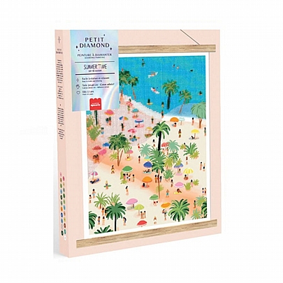 Diamond Painting: Κολάζ με Στρας - Summer Time - La Petite Diamond Painting: Κολάζ με Στρας - Summer Time - La Petite