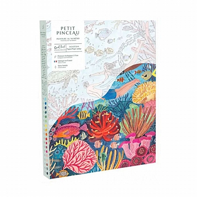 Ζωγραφική με Αριθμούς σε Καμβά - Coral Reef - La Petite Ζωγραφική με Αριθμούς σε Καμβά - Coral Reef - La Petite