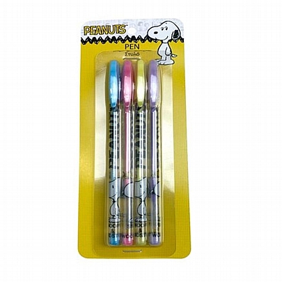 Σετ Στυλό (4τμχ./0.5mm) - Peanuts Friends - Back Me Up Σετ Στυλό (4τμχ./0.5mm) - Peanuts Friends - Back Me Up