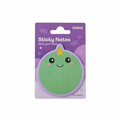 Αυτοκόλλητα Sticky Notes - Dino (20χαρτάκια/7.0x7.8εκ.) - iTotal Αυτοκόλλητα Sticky Notes - Dino (20χαρτάκια/7.0x7.8εκ.) - iTotal