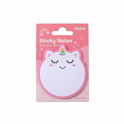 Αυτοκόλλητα Sticky Notes - Unicorn (20χαρτάκια/7.0x7.8εκ.) - iTotal Αυτοκόλλητα Sticky Notes - Unicorn (20χαρτάκια/7.0x7.8εκ.) - iTotal