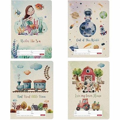 Τετράδιο Ριγέ B5 - My Little World (40Φ./80gr) - Tettris Τετράδιο Ριγέ B5 - My Little World (40Φ./80gr) - Tettris