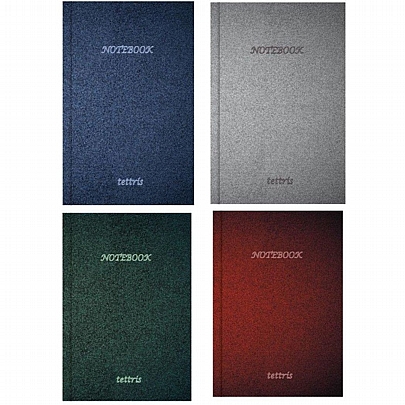 Τετράδιο Ραφτό Ριγέ Α4 με Σκληρό εξώφυλλο - Notebook (21x29) - Tettris Τετράδιο Ραφτό Ριγέ Α4 με Σκληρό εξώφυλλο - Notebook (21x29) - Tettris