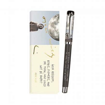 Στυλό πολυτελείας Oscar Wilde - Μπλε (0.6mm) - Moses Στυλό πολυτελείας Oscar Wilde - Μπλε (0.6mm) - Moses