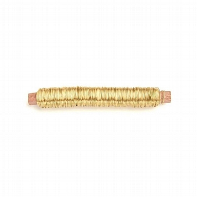 Μεταλλικό Σύρμα Καλλιτεχνίας - Χρυσό (0.5mmx50m) - Glorex Μεταλλικό Σύρμα Καλλιτεχνίας - Χρυσό (0.5mmx50m) - Glorex