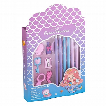 Σετ γραφικής ύλης - Ocean Princess (13τμχ.) - Little Tree Σετ γραφικής ύλης - Ocean Princess (13τμχ.) - Little Tree