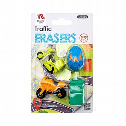 Σετ σβήστρες - Μηχανές (4τμχ.) - Qihao Σετ σβήστρες - Μηχανές (4τμχ.) - Qihao