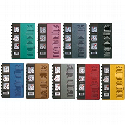 Τετράδιο σπιράλ A4 - 2 θέματα Magic Clips Prespan (60Φ.) - A&G Τετράδιο σπιράλ A4 - 2 θέματα Magic Clips Prespan (60Φ.) - A&G