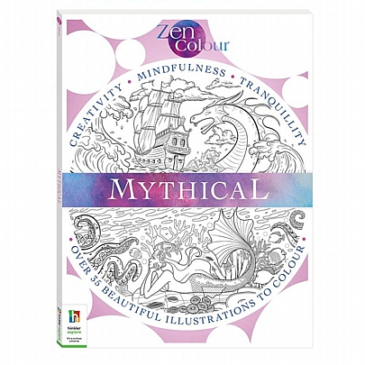 Zen Colour: Mythical (Βιβλίο ζωγραφικής) Zen Colour: Mythical (Βιβλίο ζωγραφικής)
