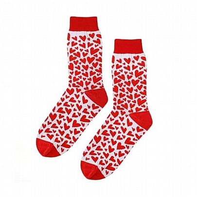 Βαμβακερές Κάλτσες - Hearts (No.36-41) - iTotal