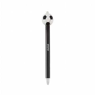 Στυλό που σβήνει με Κουμπί 3D Football - Μπλε (0.7mm) - iTotal Στυλό που σβήνει με Κουμπί 3D Football - Μπλε (0.7mm) - iTotal