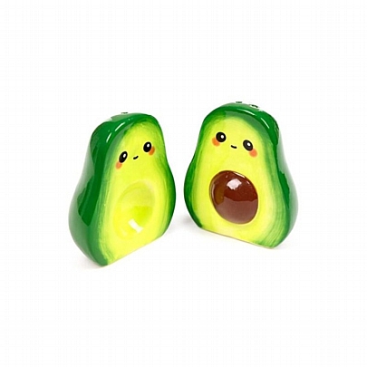 Κεραμικό Σετ Αλατοπίπερο - Pedro the Avocado (2τμχ.) - Puckator Κεραμικό Σετ Αλατοπίπερο - Pedro the Avocado (2τμχ.) - Puckator